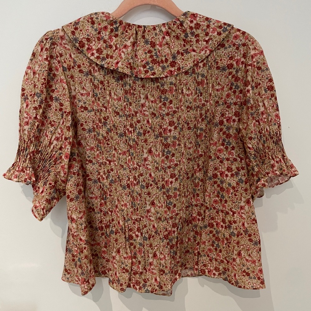 Doen Henri top Pink Valley Floral - Picture 3 of 6